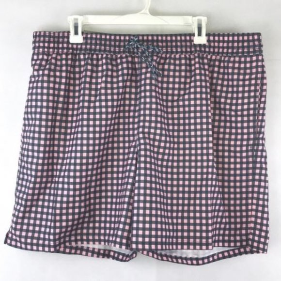 NWT GoodFellow Checkered Men’s Swim Trunk size XL - Picture 1 of 4